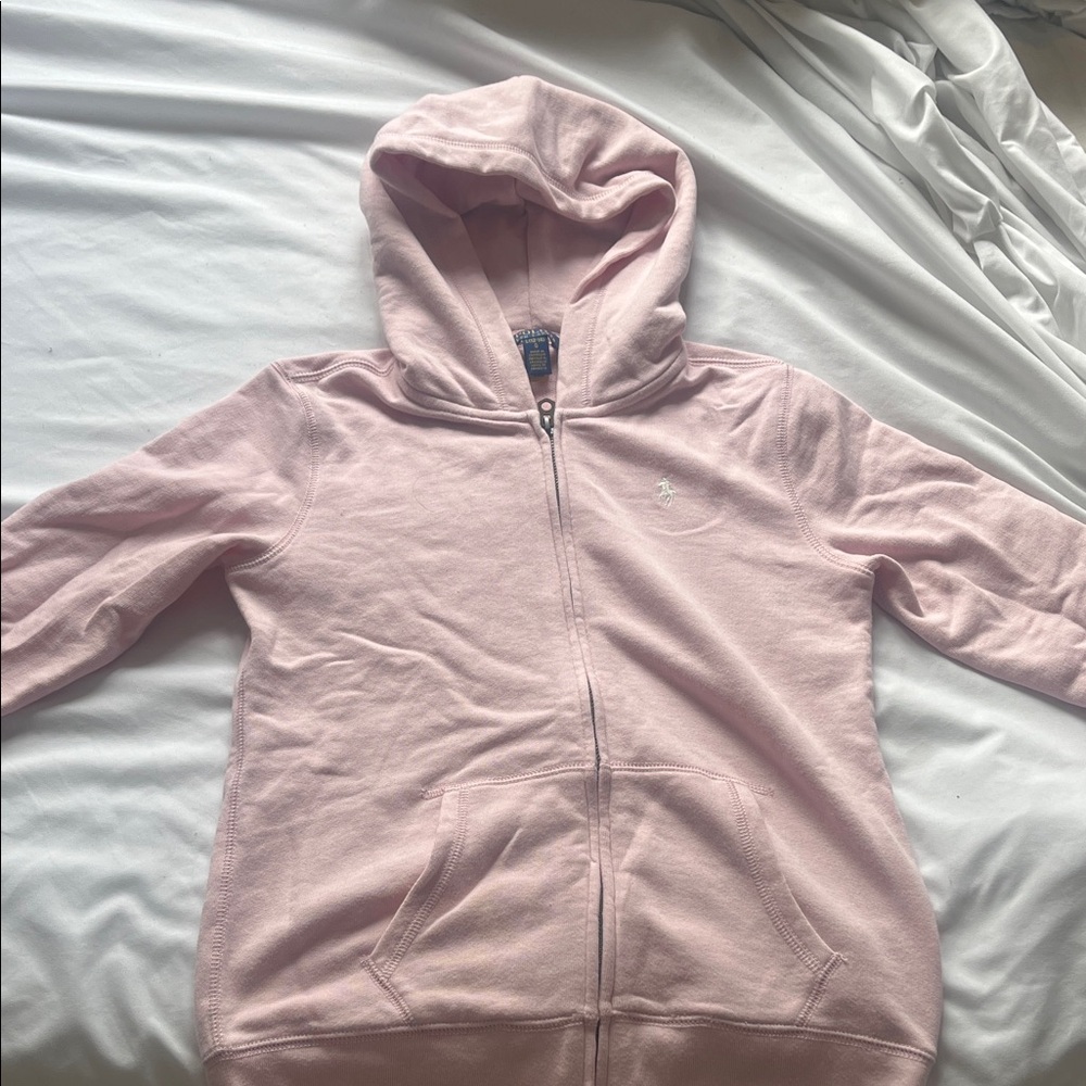 Polo by Ralph Lauren Light Pink Hoodie Jacket